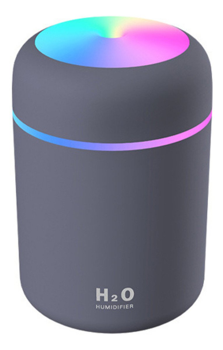 Humidificador Ultrasónico Difusor Aromatizador Usb Rgb 300ml